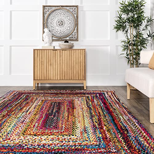 nuLOOM Tammara Hand Braided Runner Rug, 2' 8" x 14', Multi