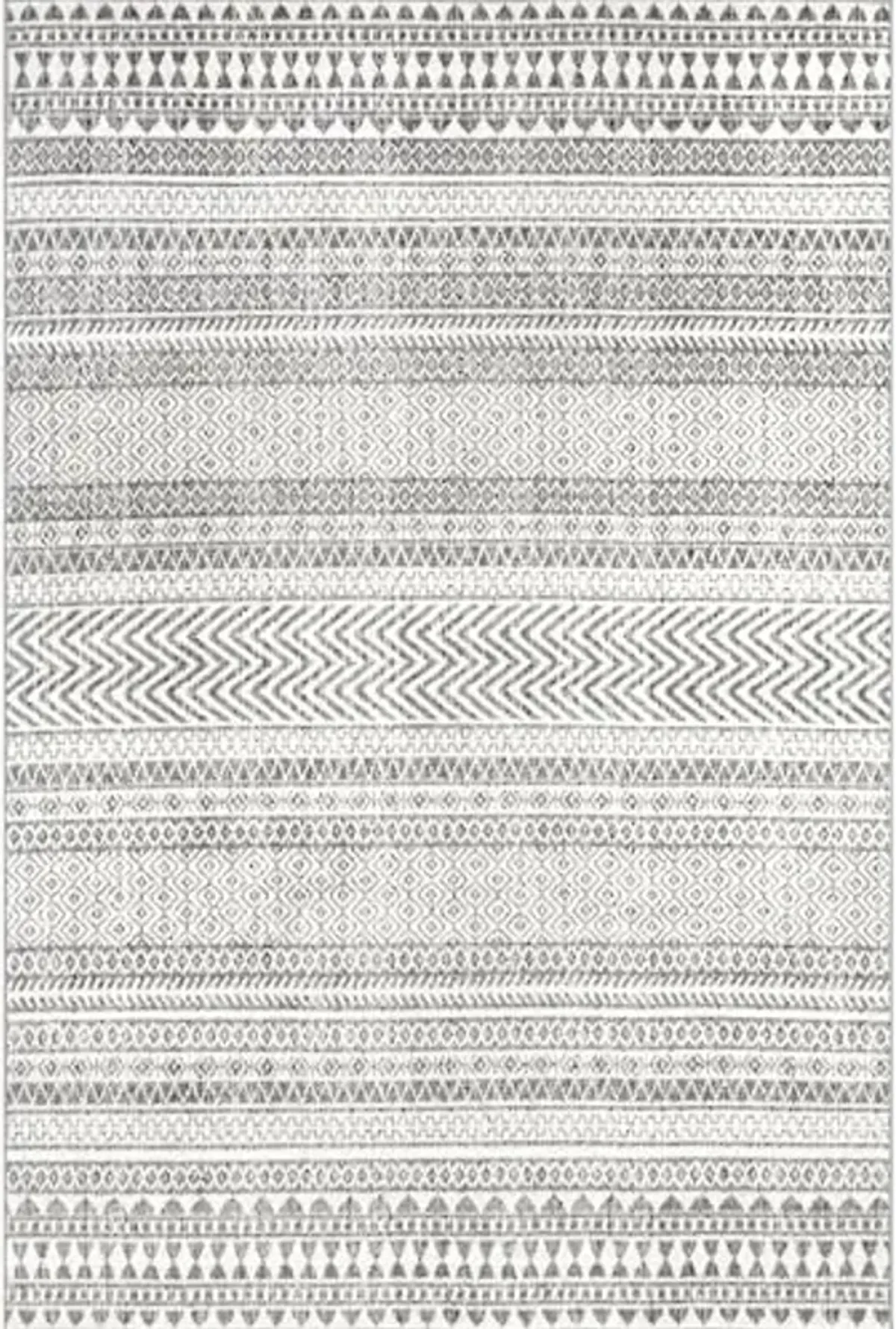 nuLOOM Catherina Transitional Geometric Area Rug, 10x14, Grey