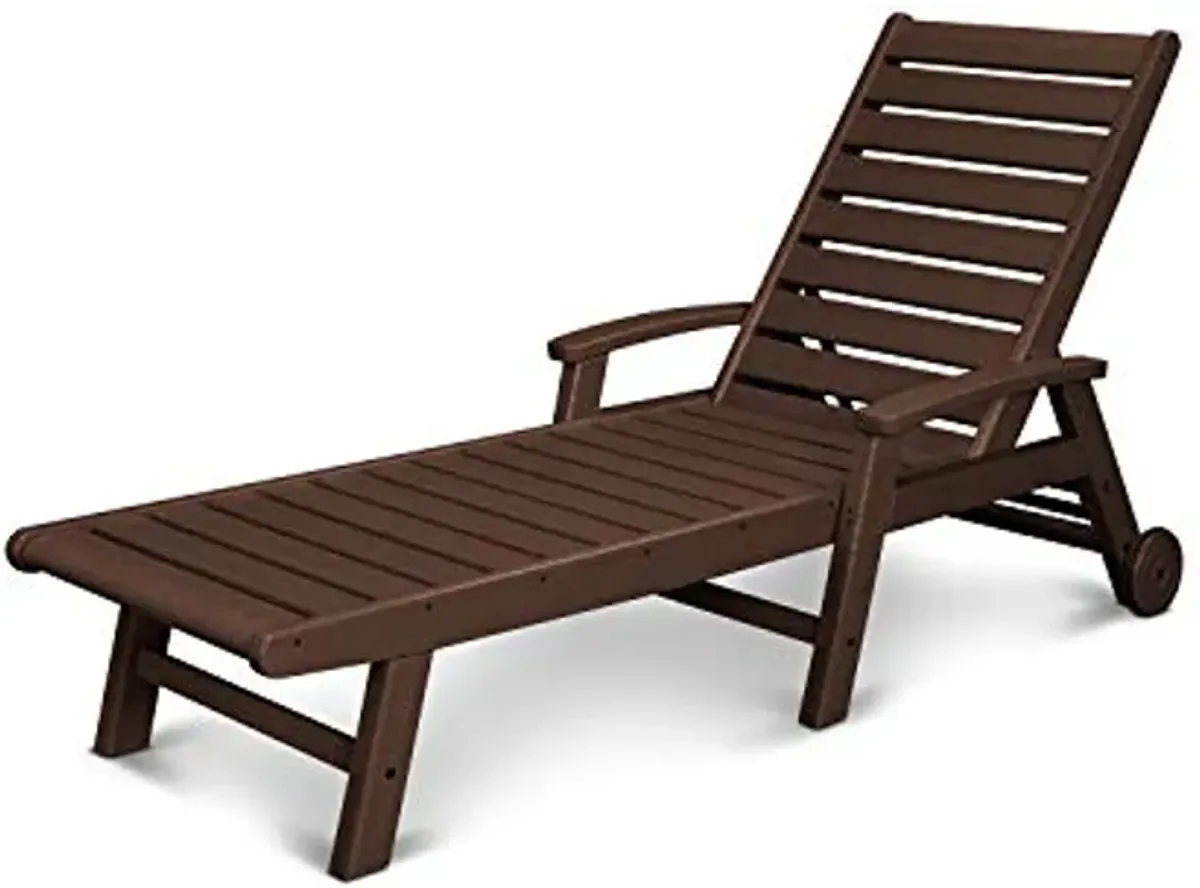 POLYWOOD® Signature Chaise, Mahogany