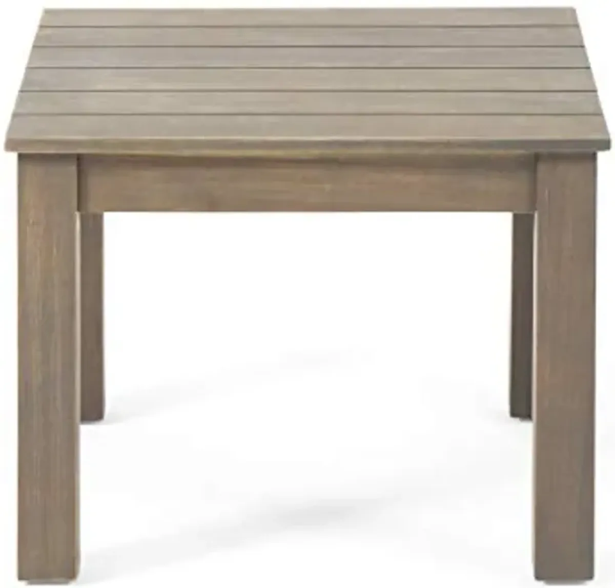 Christopher Knight Home Obreanna Outdoor End Table, Gray Finish