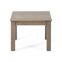 Christopher Knight Home Obreanna Outdoor End Table, Gray Finish