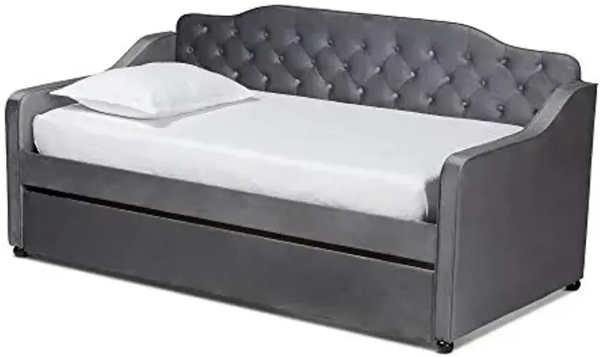 Baxton Studio Daybeds, Twin, Grey