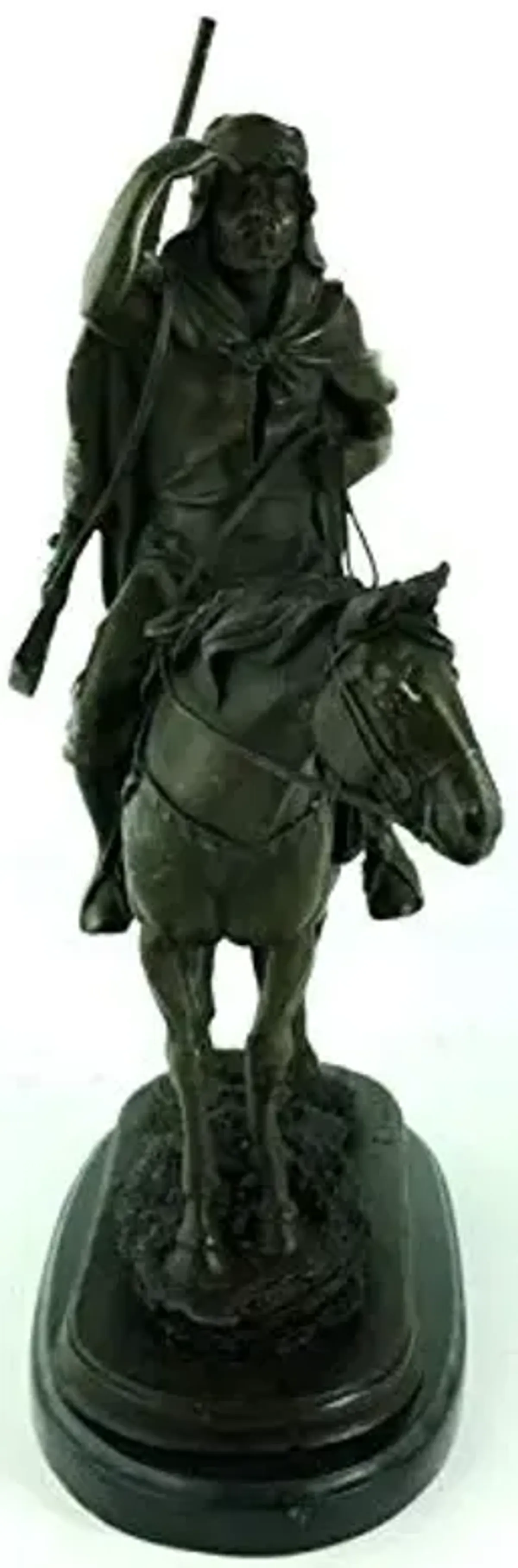 Wayborn Horseman Bronze Statue