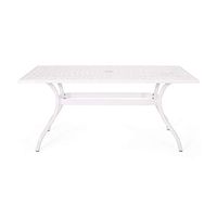 Christopher Knight Home Yamilet Outdoor Dining Table, White
