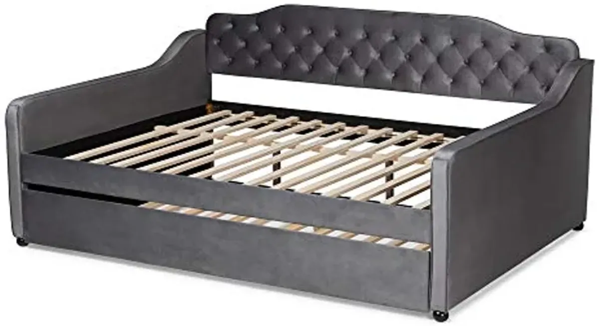 Baxton Studio Daybeds, Full, Grey