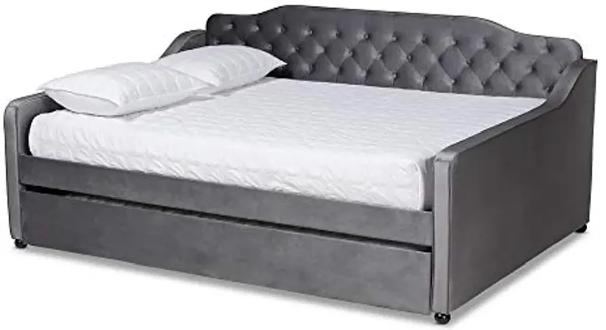 Baxton Studio Daybeds, Full, Grey