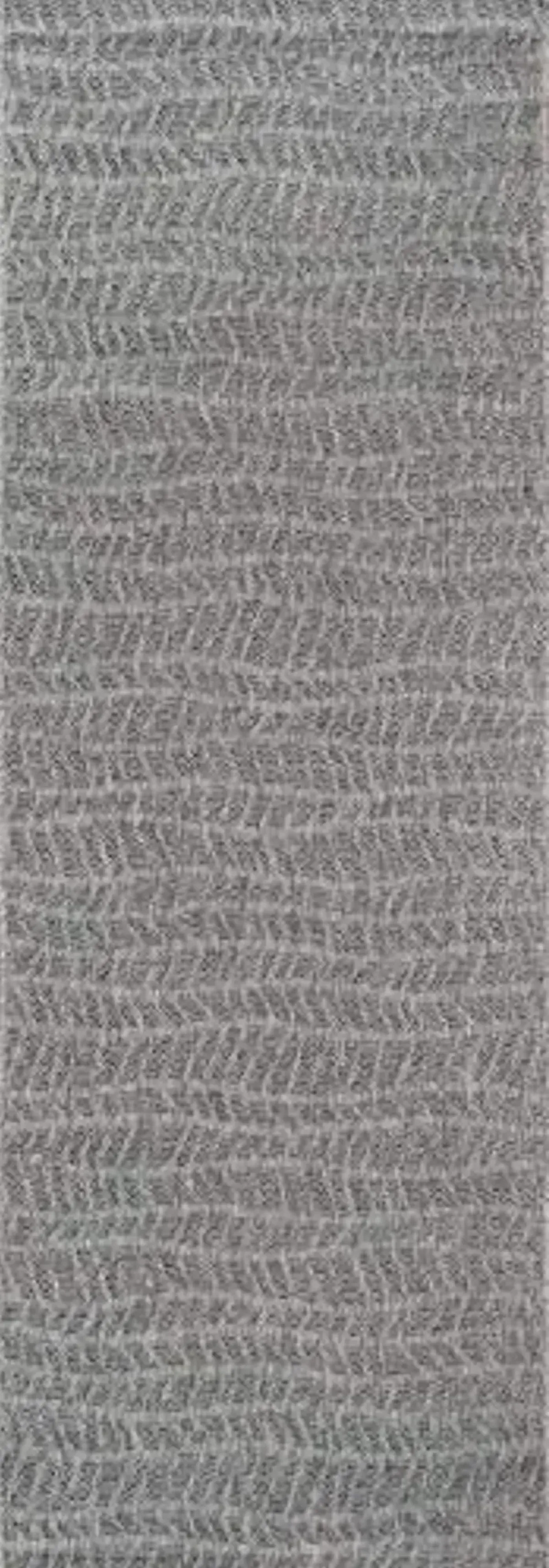 Novogratz by Momeni Villa Emilia Indoor Outdoor Area Rug, 2' X 10' Runner, Grey