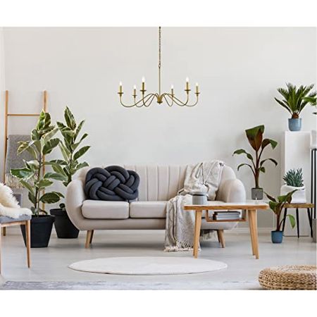 Elegant Furniture & Lighting Rohan Collection 6-Light Chandelier