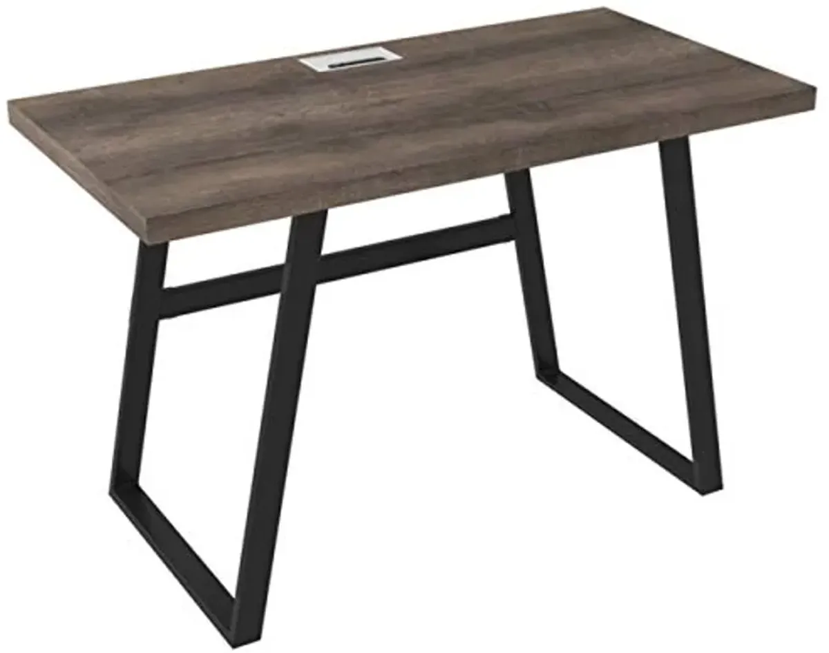 Signature Design by Ashley Arlenbry Modern 47" Home Office Writing Desk, Weathered Oak Gray