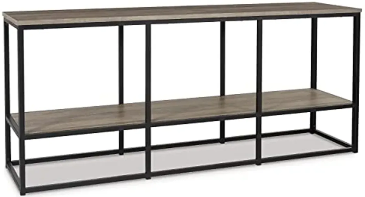 Signature Design by Ashley Wadeworth 65" Urban TV Stand, Fits TVs up to 70", Brown