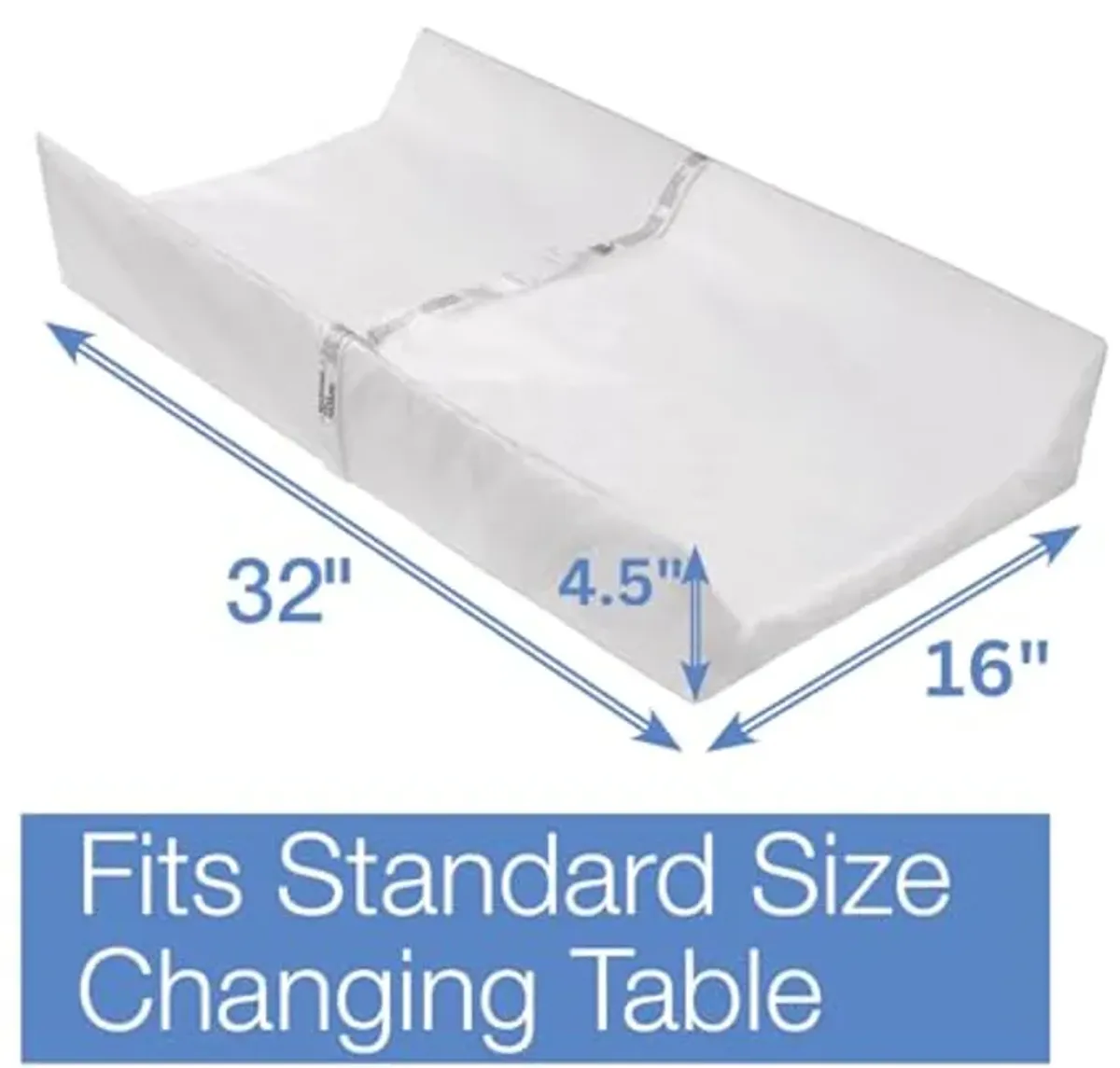 Beautyrest Foam Contoured Changing Pad with Waterproof Cover