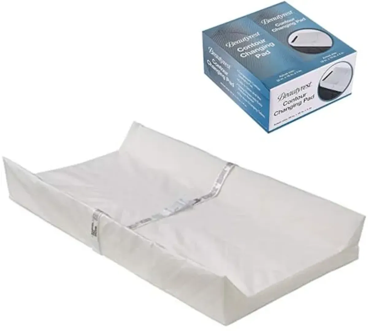 Beautyrest Foam Contoured Changing Pad with Waterproof Cover