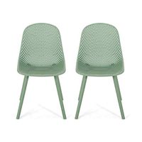 Christopher Knight Home Darleen Outdoor Dining Chair (Set of 2), Green
