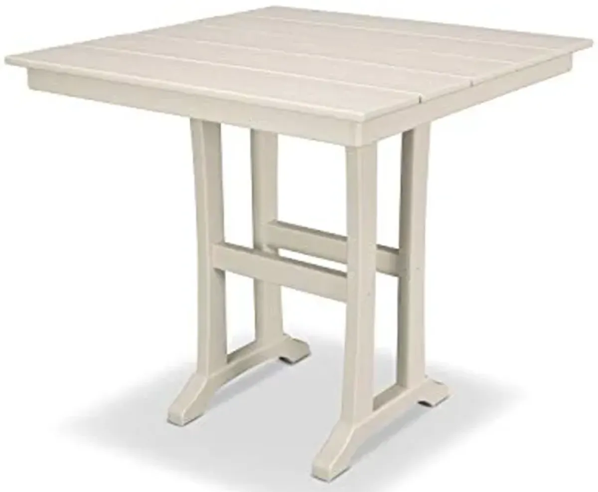 Trex Outdoor Furniture Tables Counter Table, Sand Castle