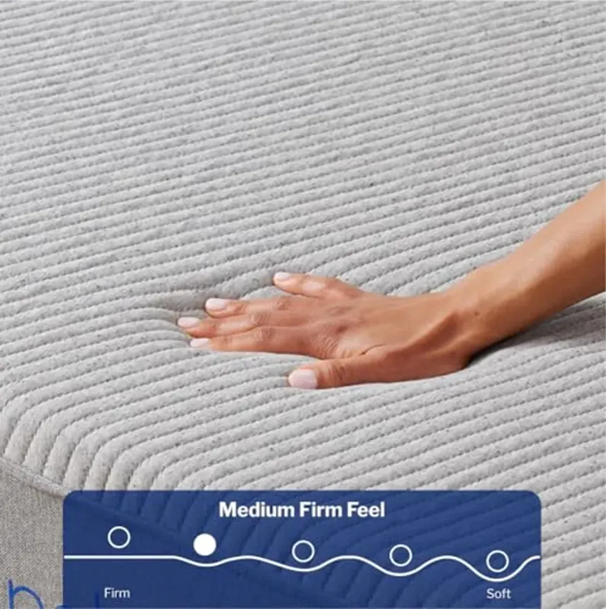 Casper Sleep Original Foam, Queen Size Memory Foam Mattress - Medium Firm Bed in a Box with Zoned SupportTM - 100-Night Trial - CertiPUR-US Mattress, Light Grey