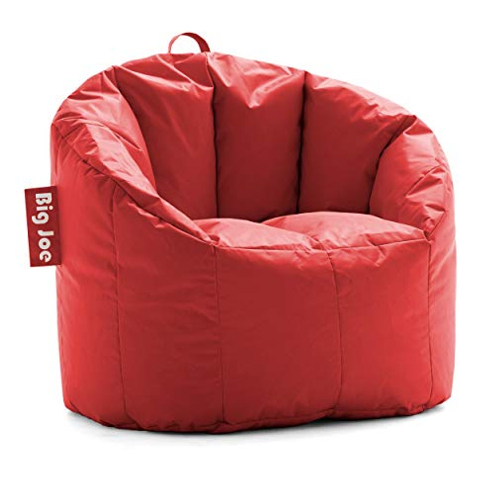 Big Joe Milano Bean Bag Chair, Red Smartmax, 2.5ft