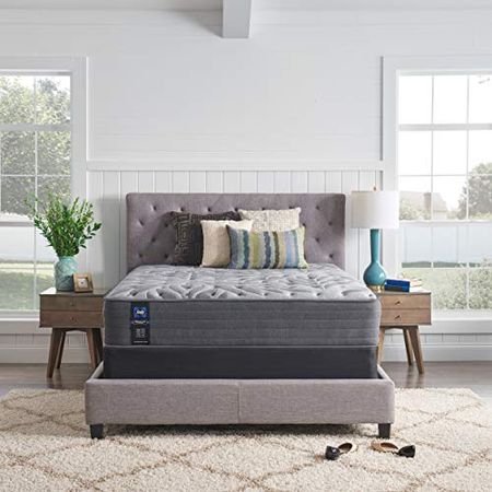 Sealy Posturepedic Plus, Tight Top 13-Inch Plush Soft Mattress with Surface-Guard-Full, Grey