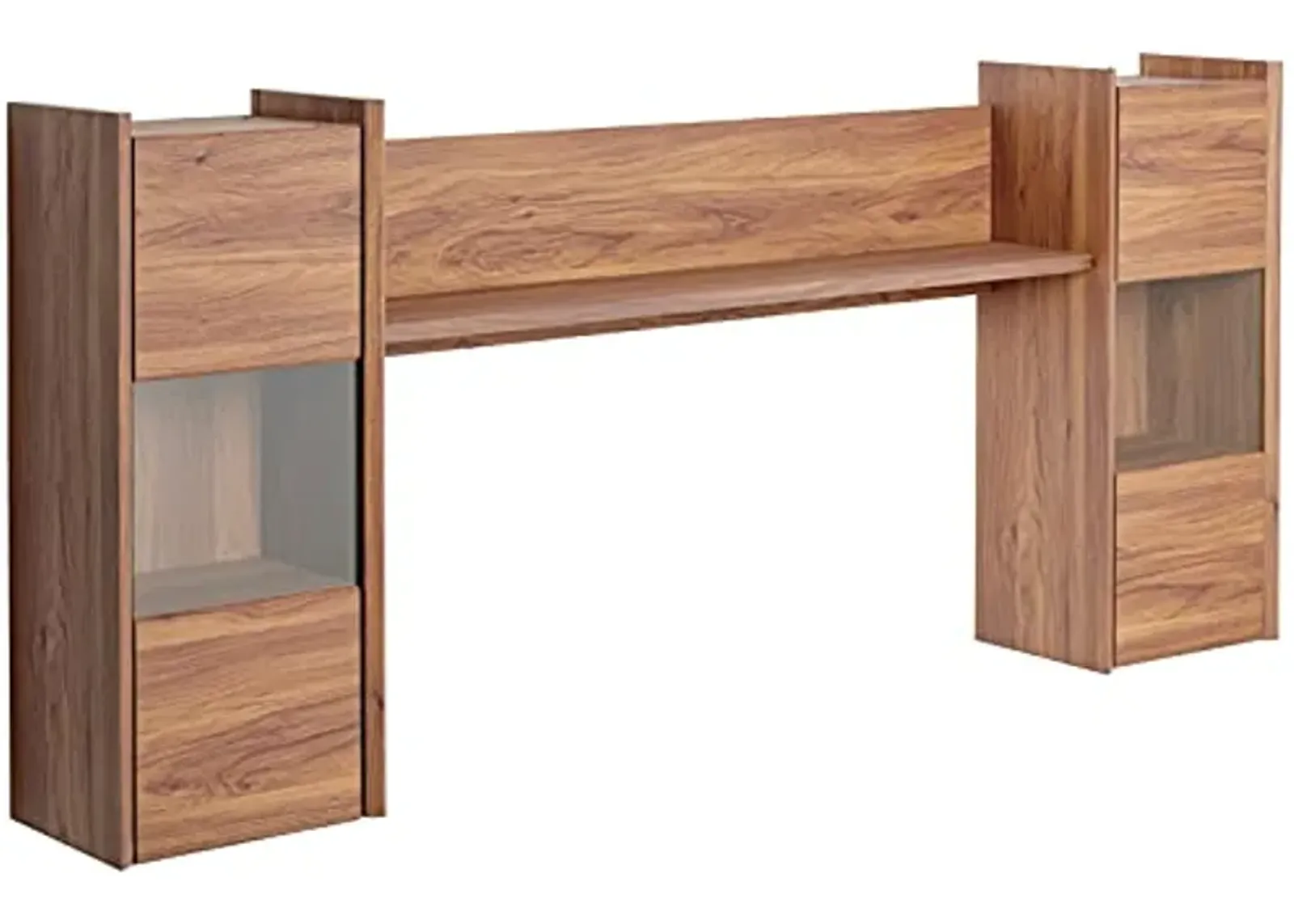 Modway Visionary Mounted, Wall Shelves, Walnut