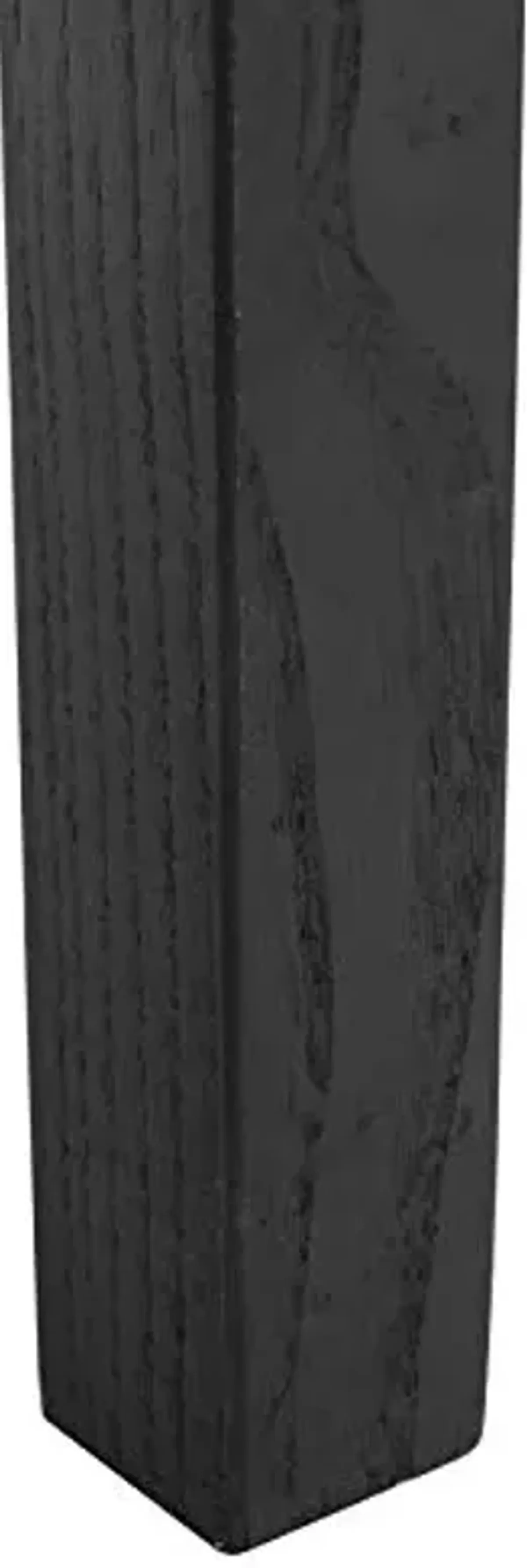 SAFAVIEH Home Capri Black Wood and Leather 27-inch Counter Stool