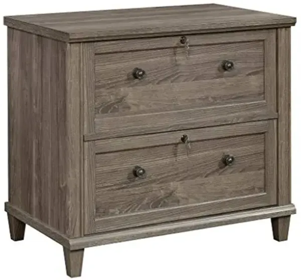 Sauder Hammond 2 Drawer Lateral File Cabinet for Home Office, Filing Cabinet with Lock, in Emery Oak