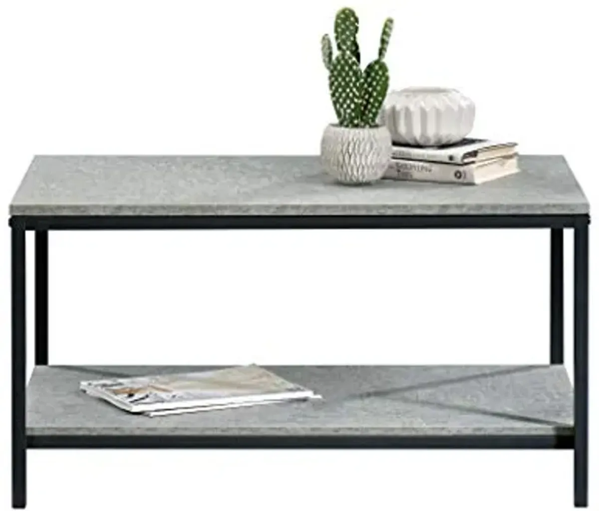 Sauder 424946 North Avenue Coffee Table, Faux Concrete Finish