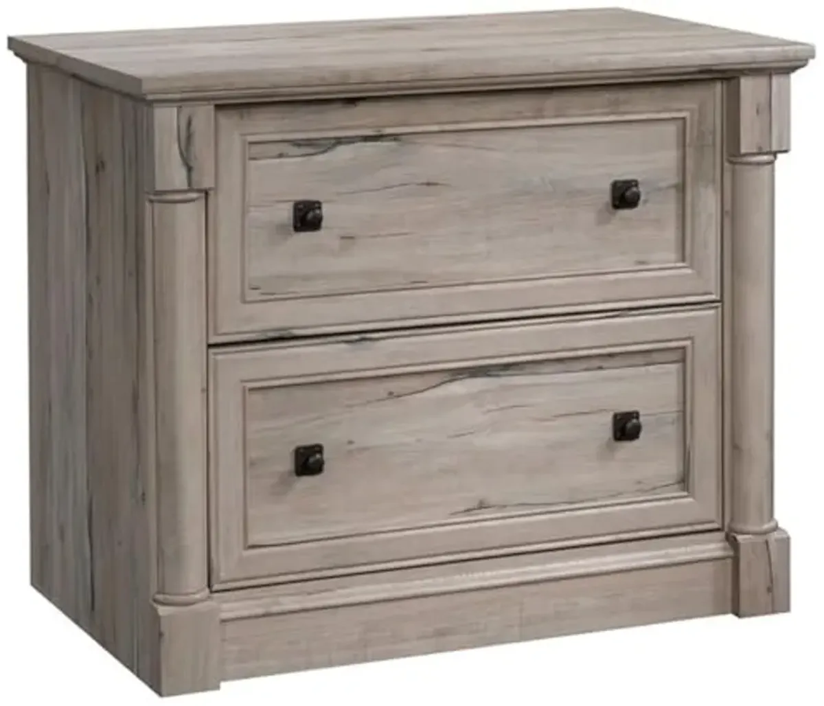 Sauder Palladia Engineered Wood 2-Drawer Lateral File Cabinet in Split Oak