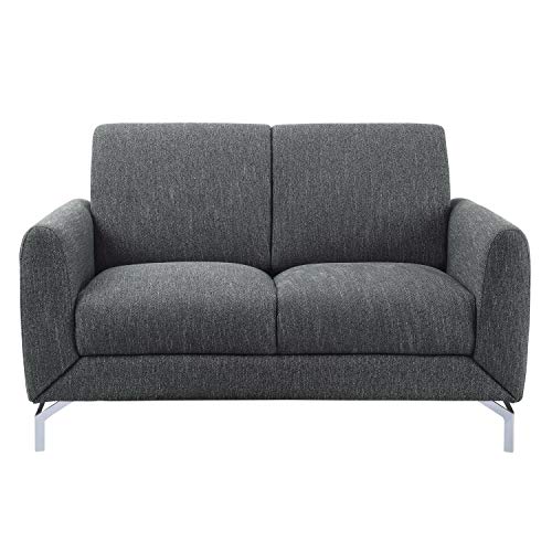 Lexicon Hotevilla Loveseat, Dark Grey