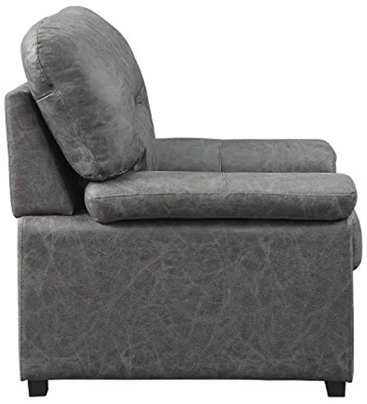 Lexicon Elon Loveseat, Dark Grey