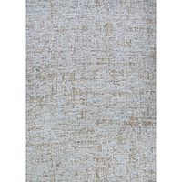 Couristan Charm Timboon Sand-Ivory Indoor/Outdoor Area Rug, 5'3" x 7'6"
