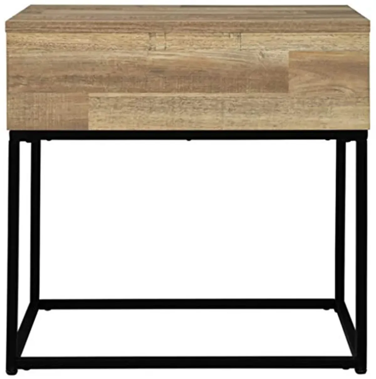 Signature Design by Ashley Gerdanet Rectangular End Table, 16"W x 22"D x 22"H, Brown