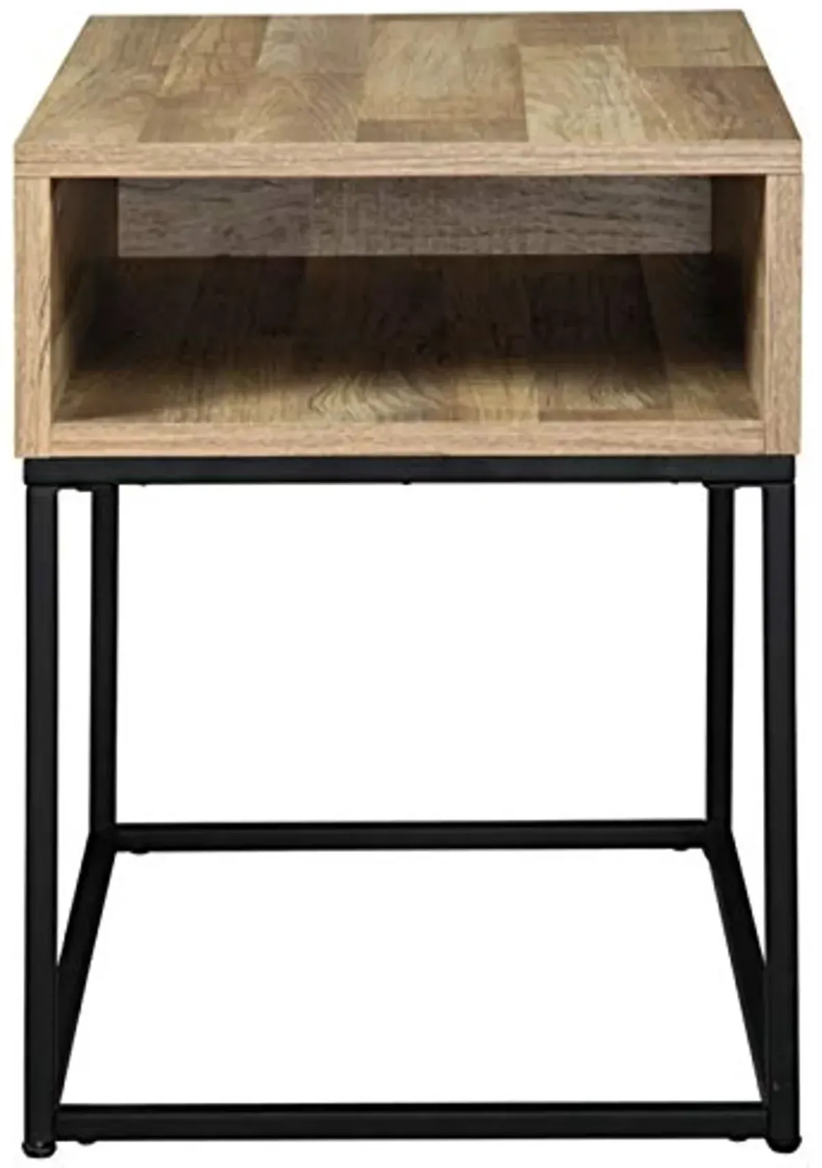 Signature Design by Ashley Gerdanet Rectangular End Table, 16"W x 22"D x 22"H, Brown