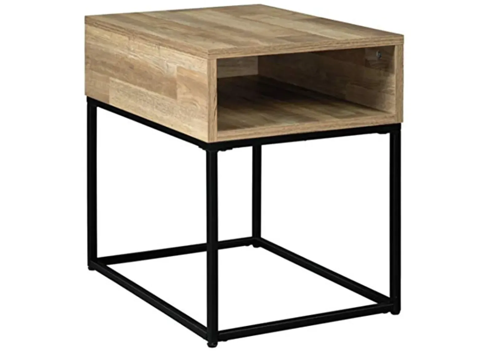 Signature Design by Ashley Gerdanet Rectangular End Table, 16"W x 22"D x 22"H, Brown