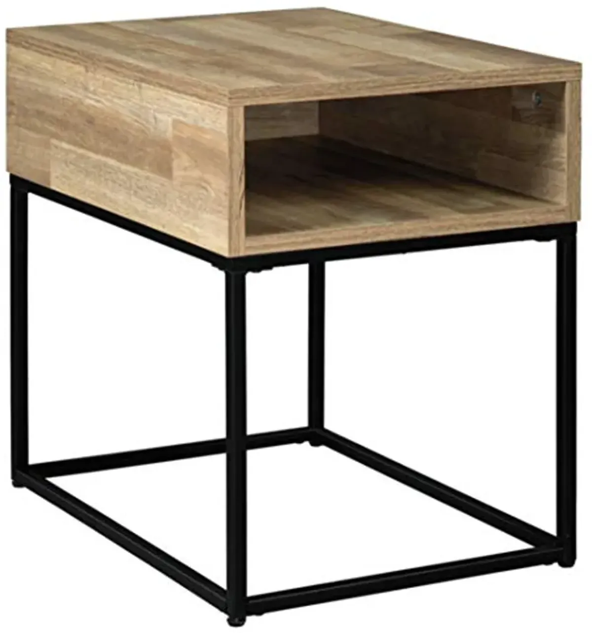 Signature Design by Ashley Gerdanet Rectangular End Table, 16"W x 22"D x 22"H, Brown