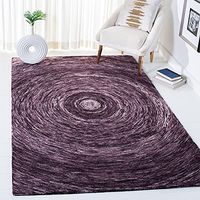 SAFAVIEH Ikat Collection 9' x 12' Purple IKT633P Handmade Premium Wool Area Rug