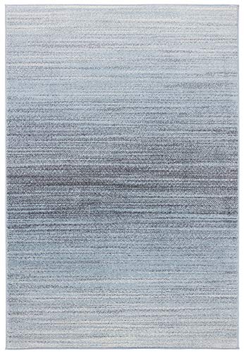 SAFAVIEH Adirondack Collection 9' x 12' Grey / Light Grey ADR142G Modern Ombre Non-Shedding Living Room Bedroom Dining Home Office Area Rug