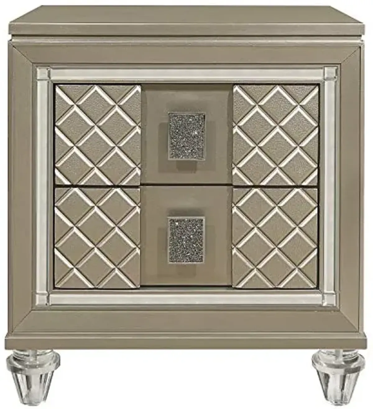 Lexicon Bijou Nightstand, Champagne