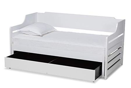 Baxton Studio Daybeds, Twin/King, White