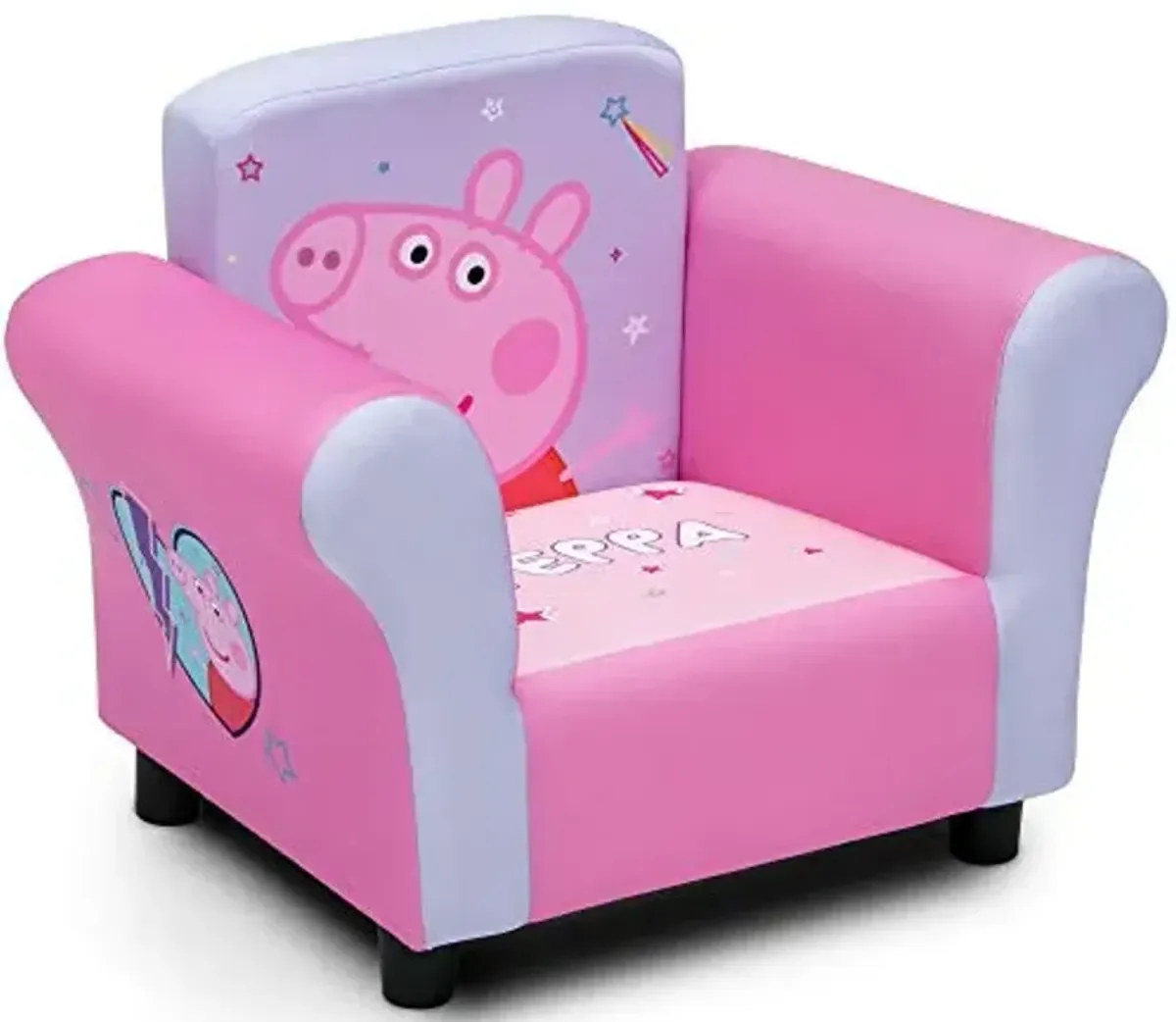 Delta Children Upholstered Chair, Peppa Pig