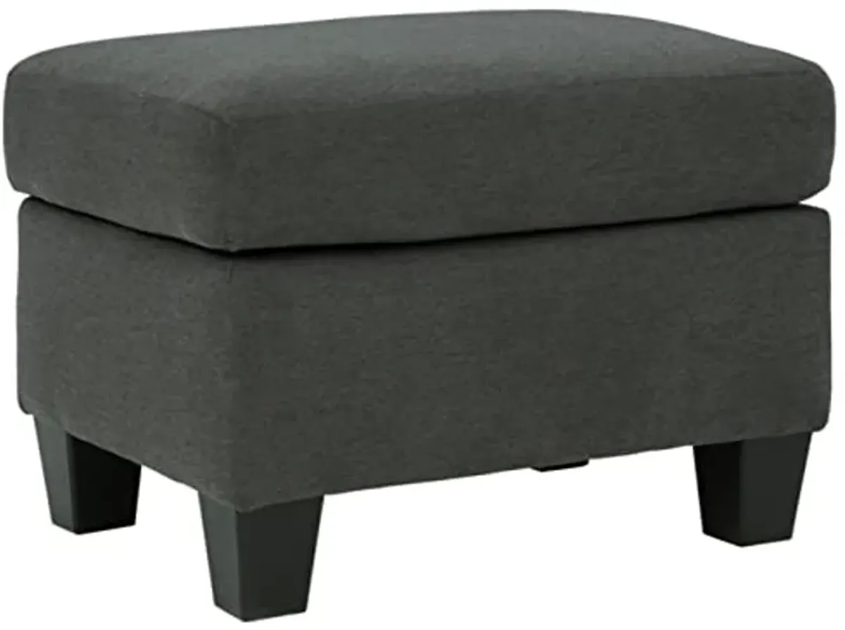 Signature Design by Ashley Bayonne Contemporary Ottoman, Gray