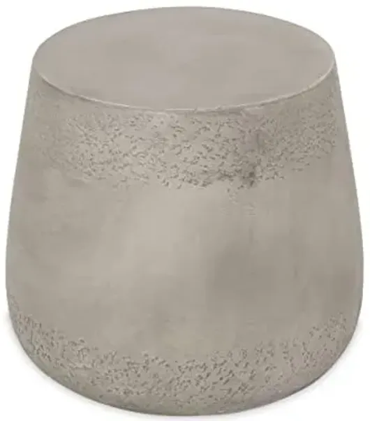 Phoebe Outdoor Contemporary Lightweight Concrete Accent Side Table