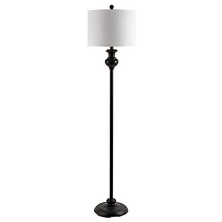 Safavieh FLL4083A Lighting Collection Erlan Antique Black 61-inch (LED Bulb Included) Floor Lamps