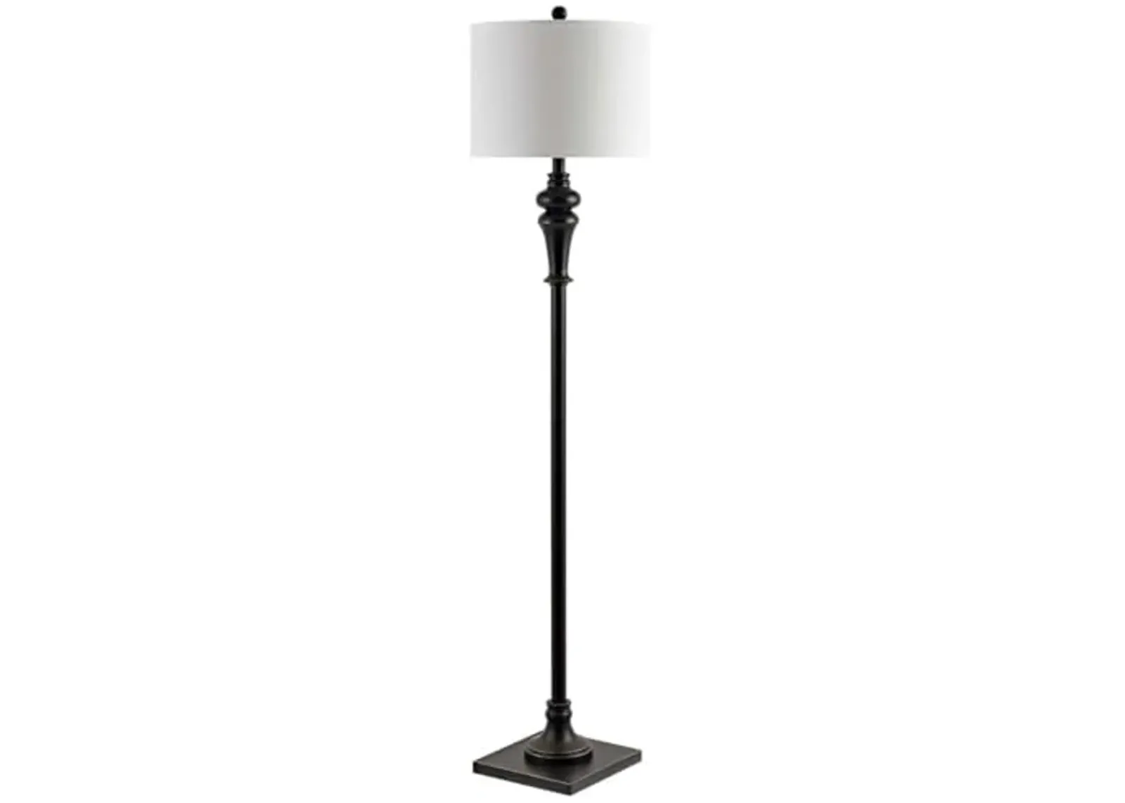 Safavieh FLL4082A Lighting Collection Norla Antique Black 61-inch (LED Bulb Included) Floor Lamps