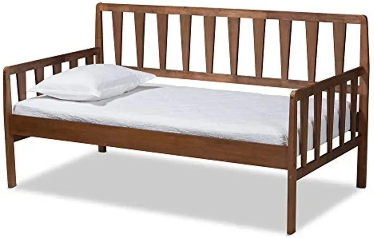 Baxton Studio Daybeds, Twin, Walnut