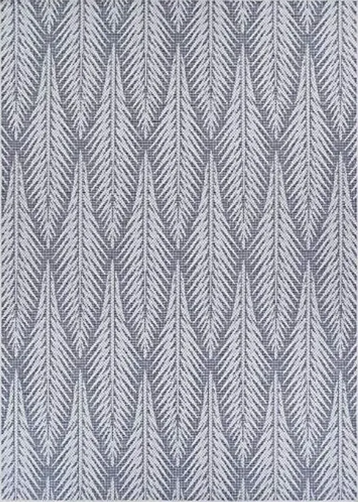 Couristan Marseille La Pleine Indoor/Outdoor Area Rug, 2' x 3'7", Gris Gray