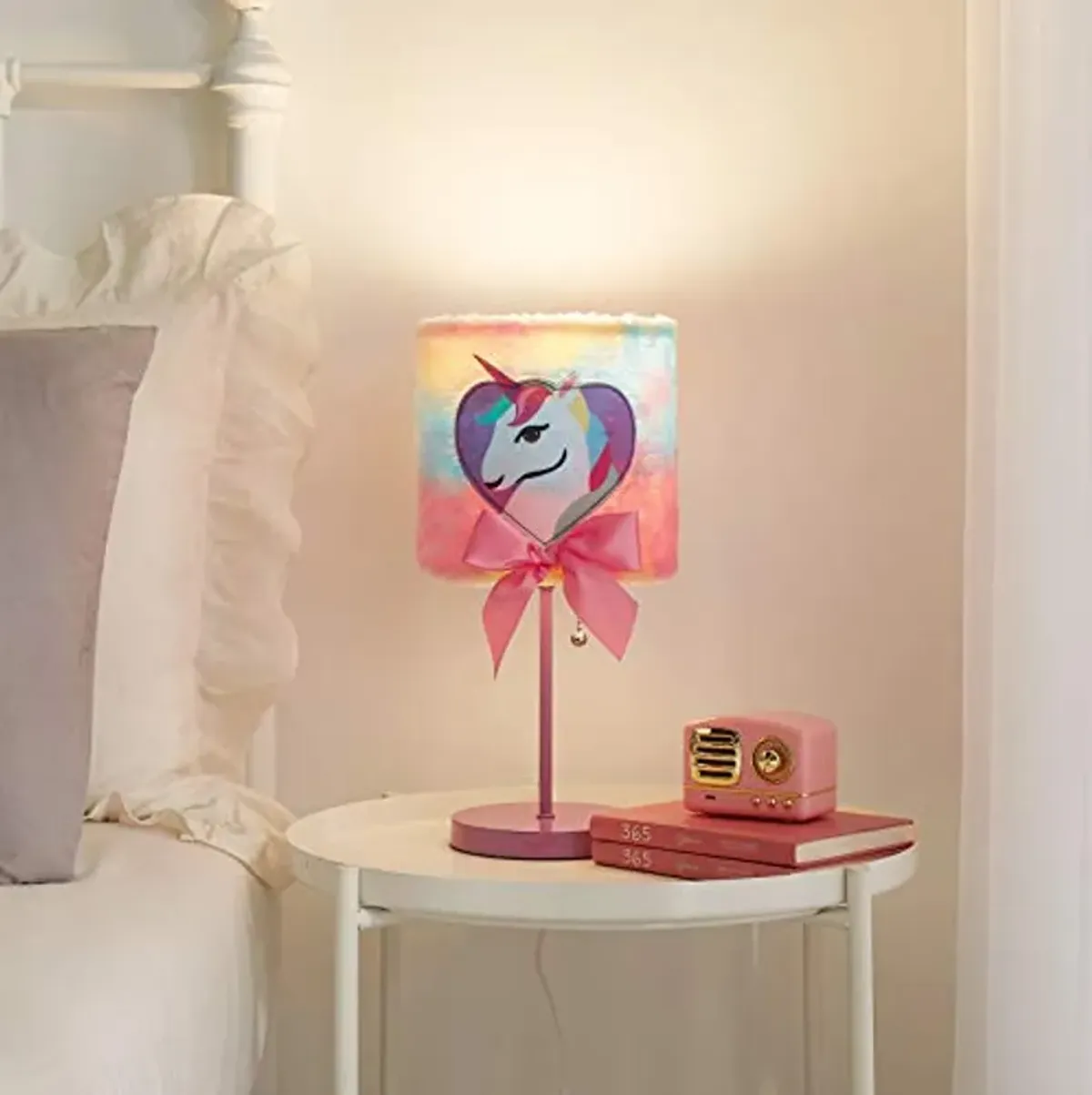 Idea Nuova JoJo Siwa Plush Shade Table Lamp