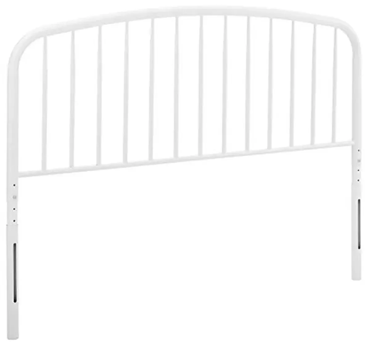 Modway MOD-6150-WHI Nova Queen Metal Headboard, White