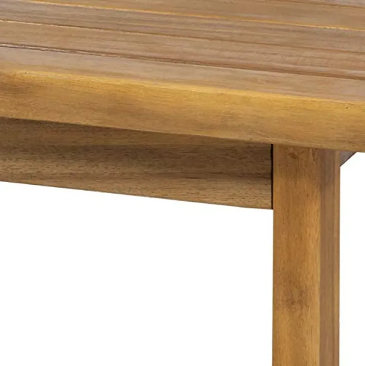 Christopher Knight Home Timothy Outdoor Acacia Wood Coffee Table, Teak Finish