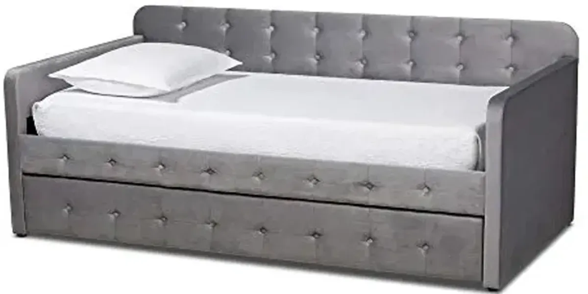 Baxton Studio Daybeds, Twin, Grey