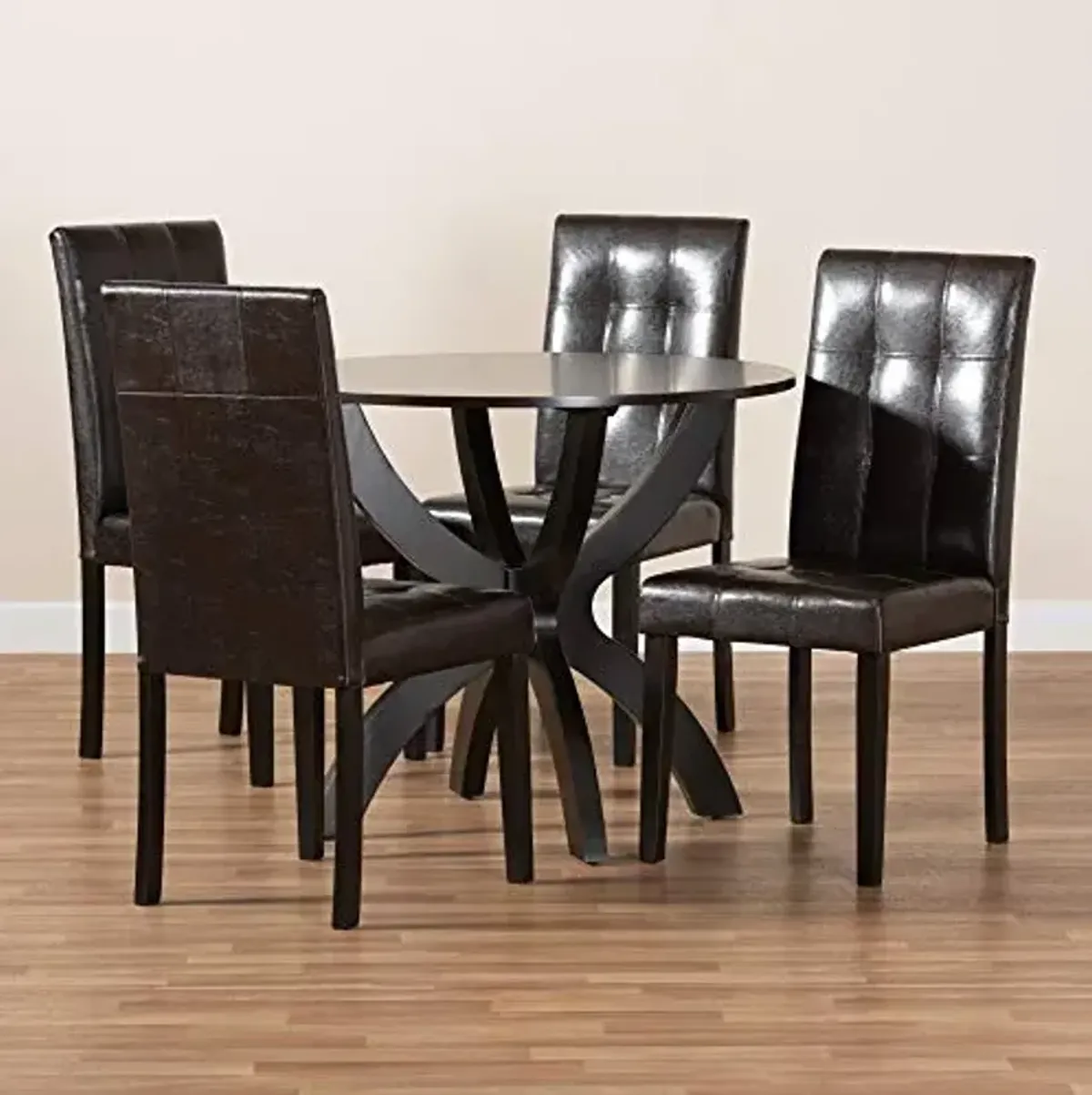 Baxton Studio Dining Sets, Dark Brown