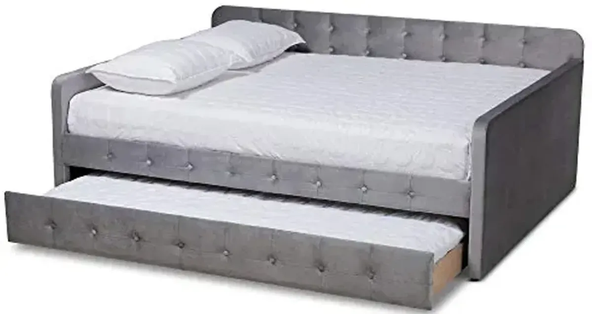 Baxton Studio Daybeds, Queen, Grey